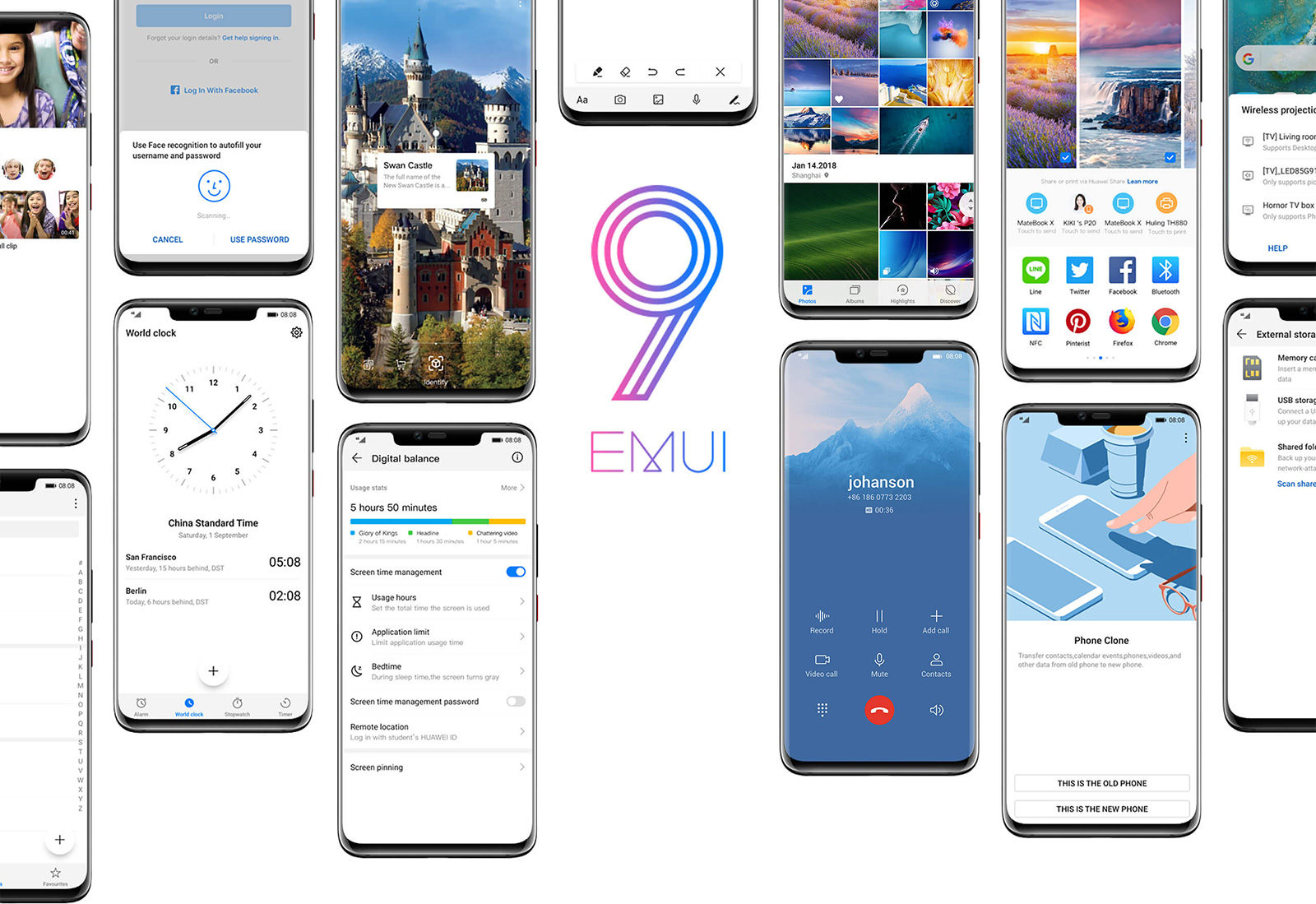    Huawei EMUI 9.0