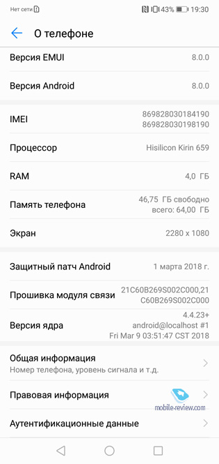 Huawei P20 Lite