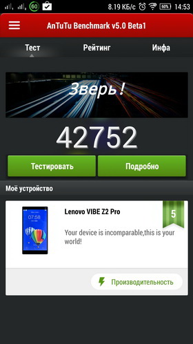 Lenovo Vibe Z2 Pro (K920)