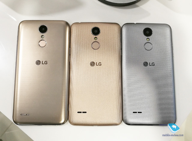 LG K10, K8 и K7