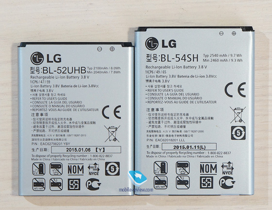 LG Magna (H502F)  Spirit (H422)