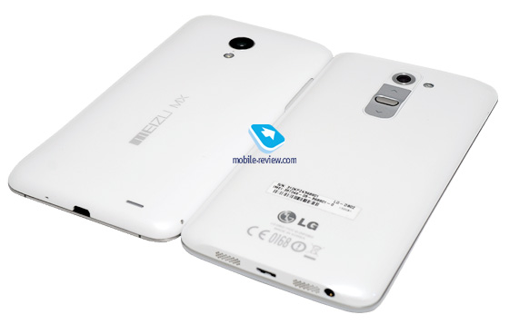 Смартфоны Meizu MX3 и LG G2