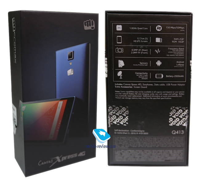 Micromax Canvas Xpress 4G