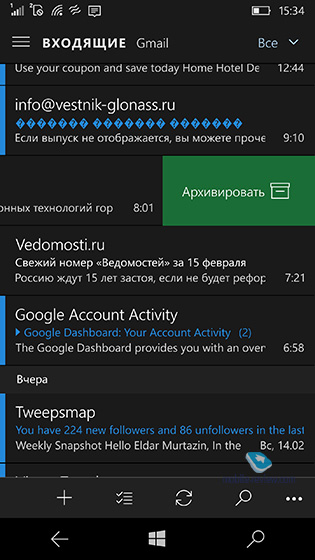 Windows 10 Mobile    