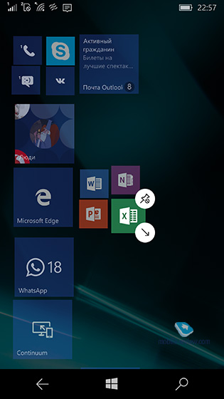 Windows 10 Mobile    