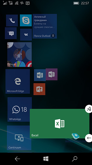 Windows 10 Mobile    