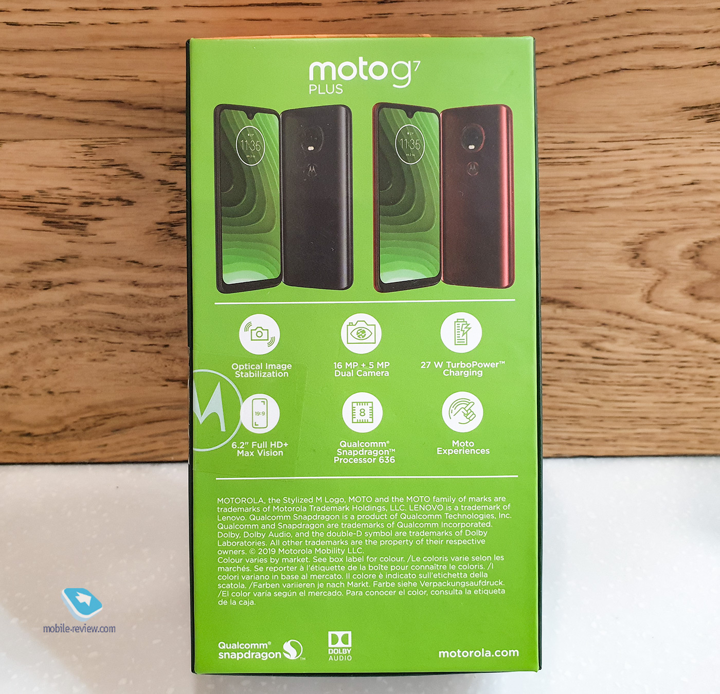  G-: Motorola G7 Plus 