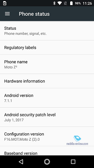    Moto Z2 Force    Mod 360