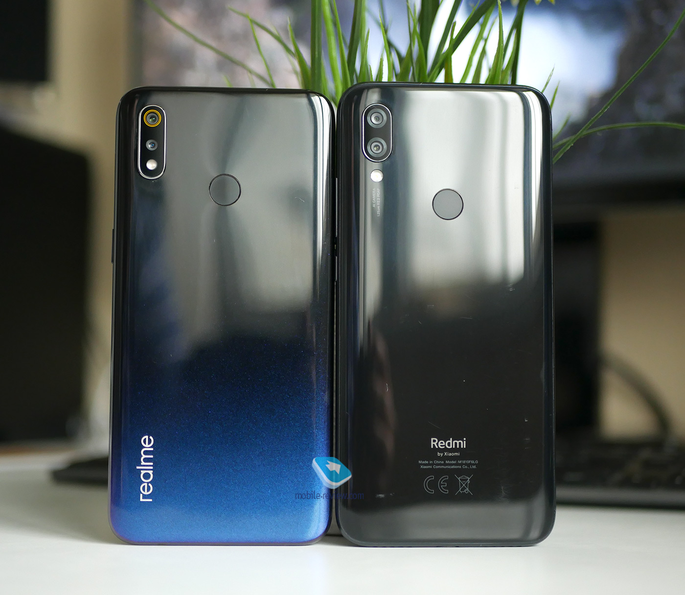 - realme 3  Redmi 7