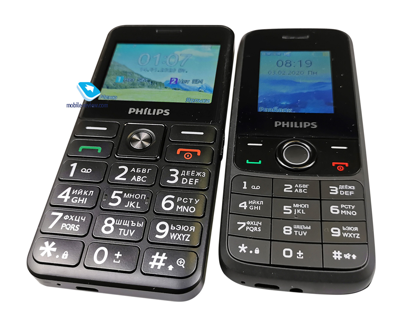 Обзор кнопочных телефонов Philips Xenium E117 и Xenium E207