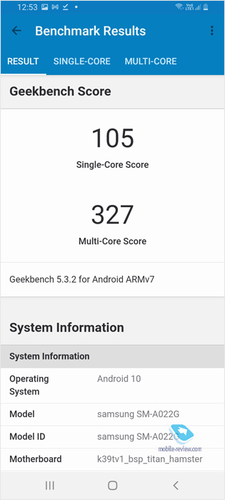    Samsung Galaxy A02 (SM-A022G/DS)