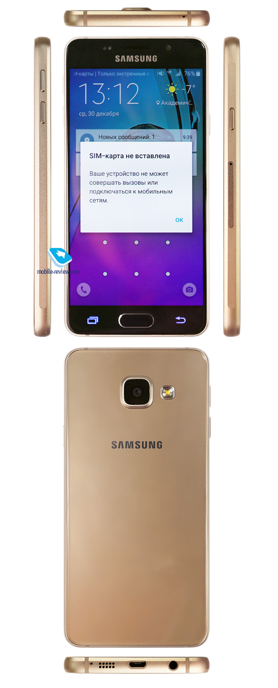 Samsung Galaxy A3 2016 года