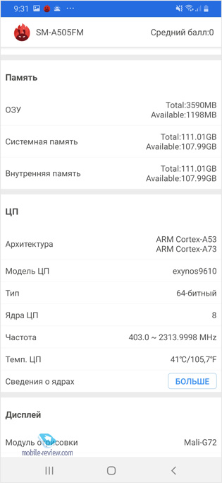 Samsung A50 2019 (SM-A505FN/DS)