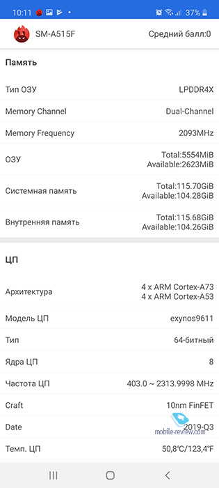   Samsung A51 (SM-A515FN/DS)