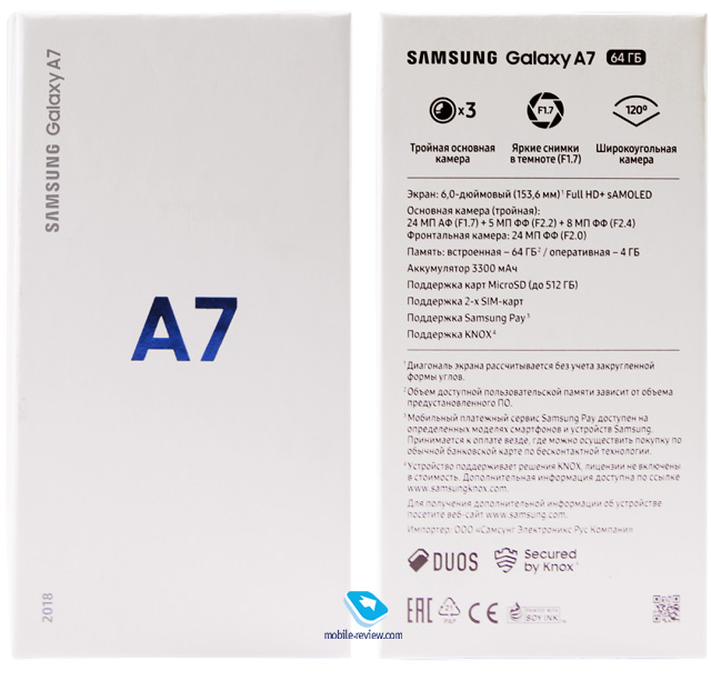 Samsung Galaxy A7 2018