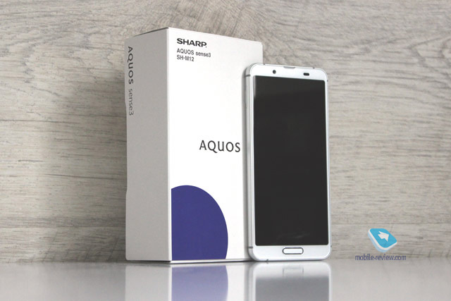  2-SIM  SHARP AQUOS sense3 SH-M12