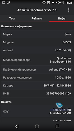 Sony Xperia Z3 Plus