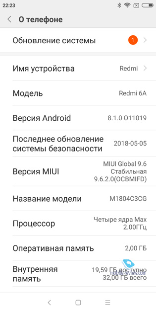 Xiaomi Redmi 6A