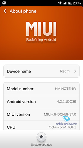 Xiaomi Redmi (Hongmi) Note 3G Enhanced