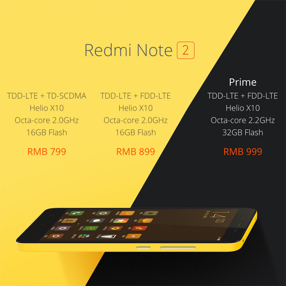 Xiaomi Redmi Note 2